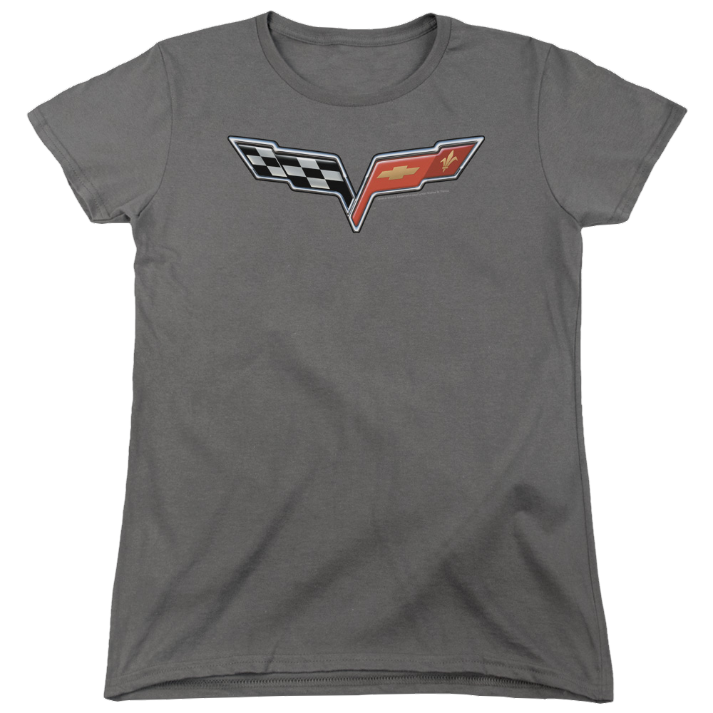 Chevrolet The Vette Medallion - Women's T-Shirt Women's T-Shirt Chevrolet