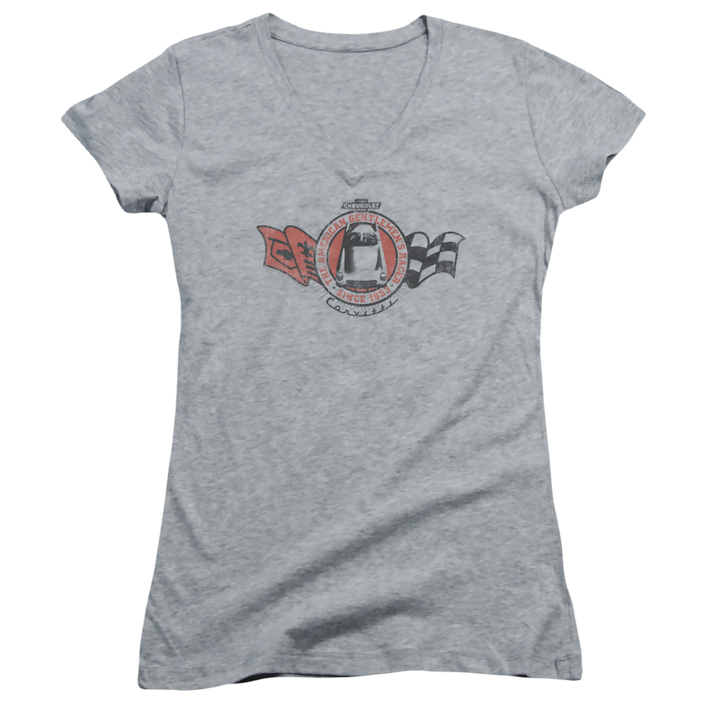 Chevrolet Gentlemens Racer - Juniors V-Neck T-Shirt Juniors V-Neck T-Shirt Chevrolet