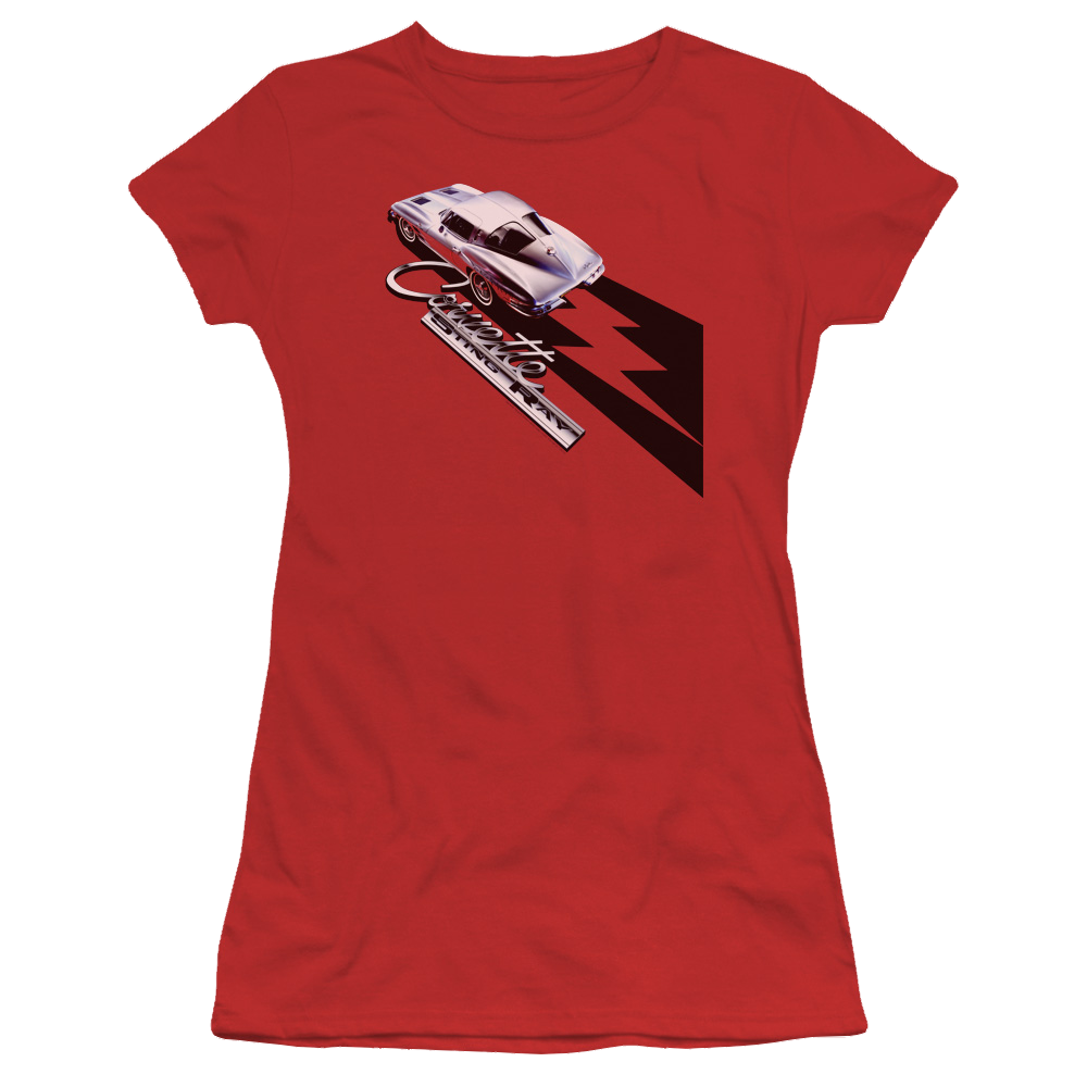 Chevrolet Split Window Sting Ray - Juniors T-Shirt Juniors T-Shirt Chevrolet
