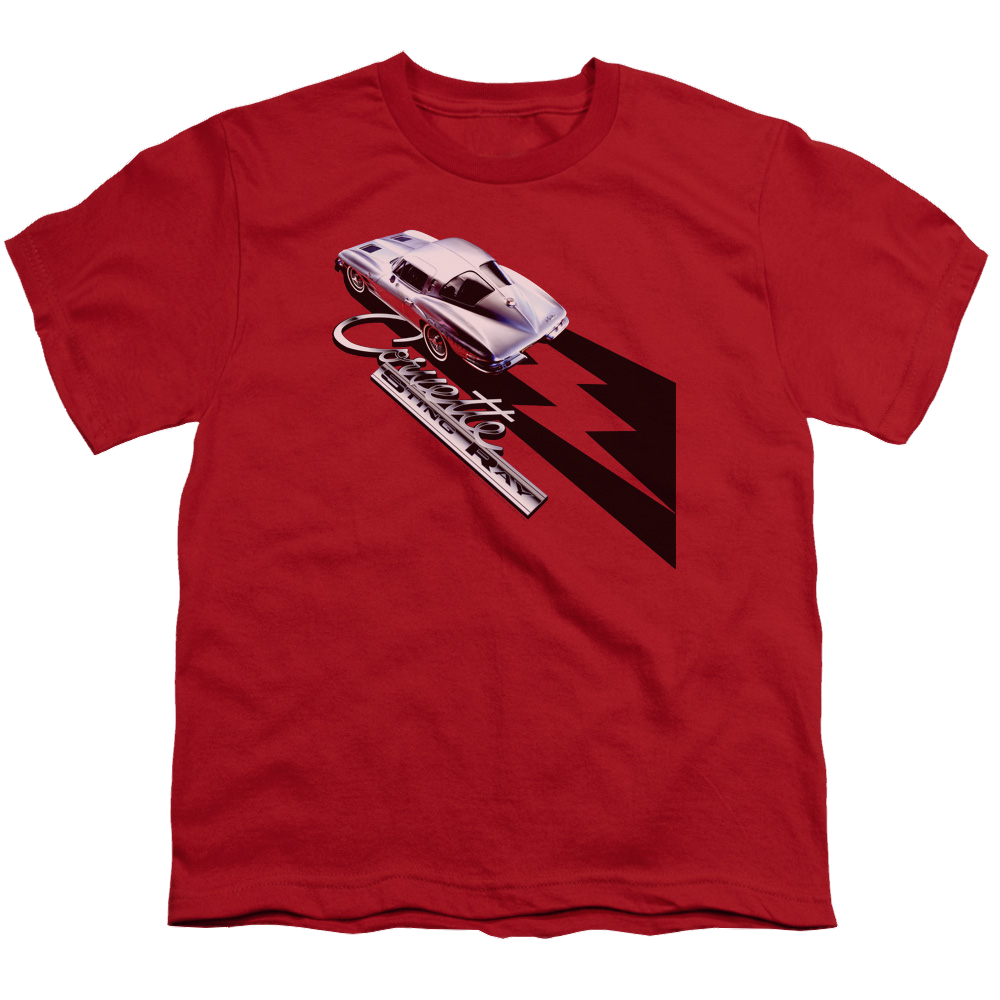 Chevrolet Split Window Sting Ray - Youth T-Shirt (Ages 8-12) Youth T-Shirt (Ages 8-12) Chevrolet