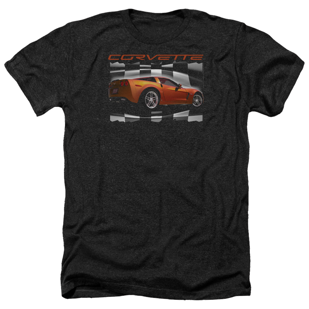 Chevrolet Orange Z06 Vette - Men's Heather T-Shirt Men's Heather T-Shirt Chevrolet