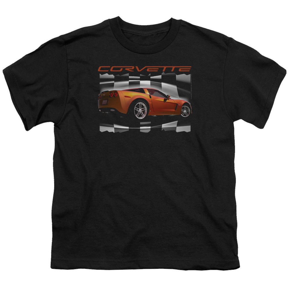 Chevrolet Orange Z06 Vette - Youth T-Shirt (Ages 8-12) Youth T-Shirt (Ages 8-12) Chevrolet