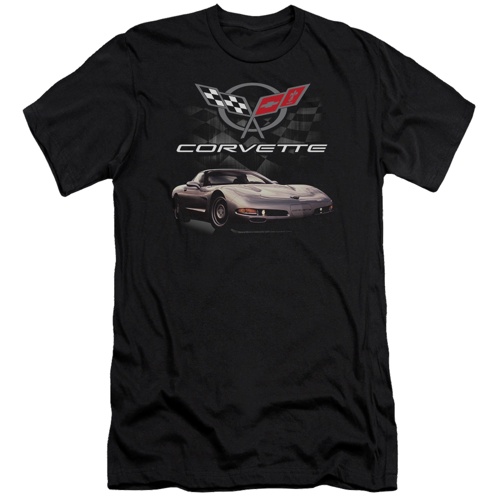 Chevrolet Checkered Past - Men's Premium Slim Fit T-Shirt Men's Premium Slim Fit T-Shirt Chevrolet