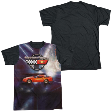 Chevrolet Lines Of Light - Men's Black Back T-Shirt Men's Black Back T-Shirt Chevrolet