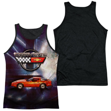 Chevrolet Lines Of Light Men's Black Back Tank Men's Black Back Tank Chevrolet