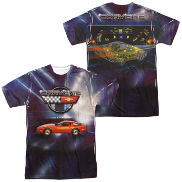Chevrolet Lines Of Light Men's All Over Print T-Shirt Men's All-Over Print T-Shirt Chevrolet