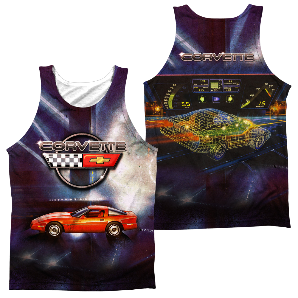 Chevrolet Lines Of Light Men's All Over Print Tank Men's All Over Print Tank Chevrolet