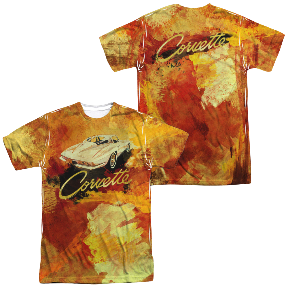 Chevrolet Painted Sting Ray Men's All Over Print T-Shirt Men's All-Over Print T-Shirt Chevrolet