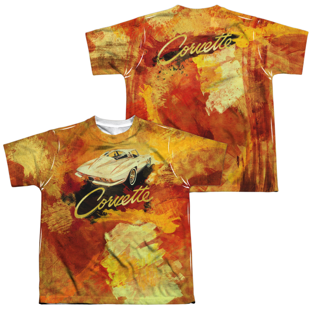 Chevrolet Painted Sting Ray - Youth All-Over Print T-Shirt (Ages 8-12) Youth All-Over Print T-Shirt (Ages 8-12) Chevrolet