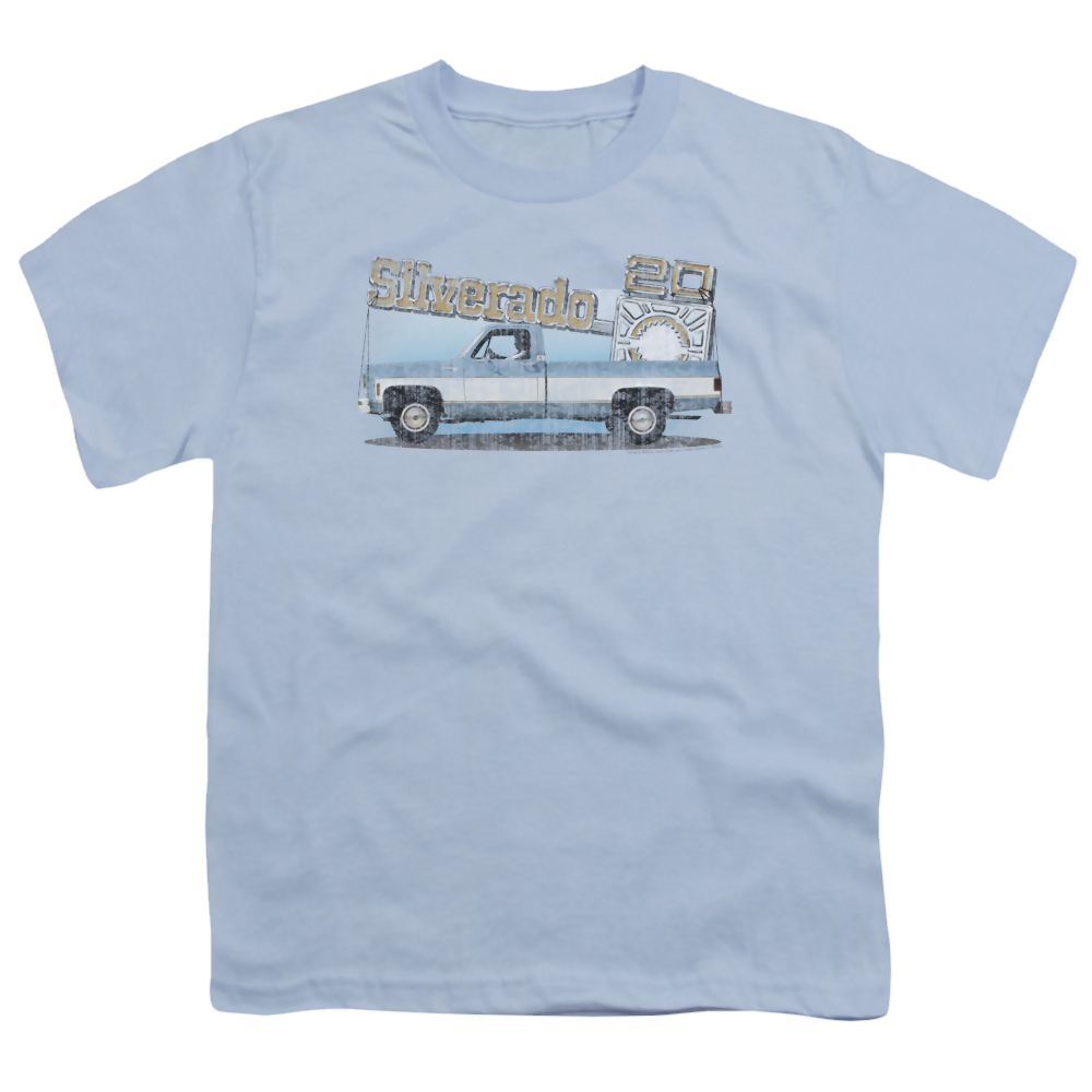 Chevrolet Old Silverado Sketch - Youth T-Shirt (Ages 8-12) Youth T-Shirt (Ages 8-12) Chevrolet