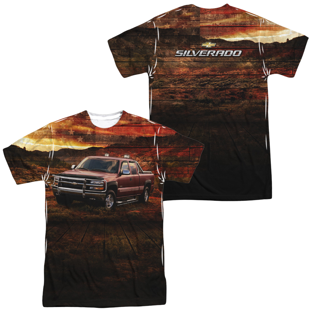 Chevrolet Silverado In The Mud Men's All Over Print T-Shirt Men's All-Over Print T-Shirt Chevrolet