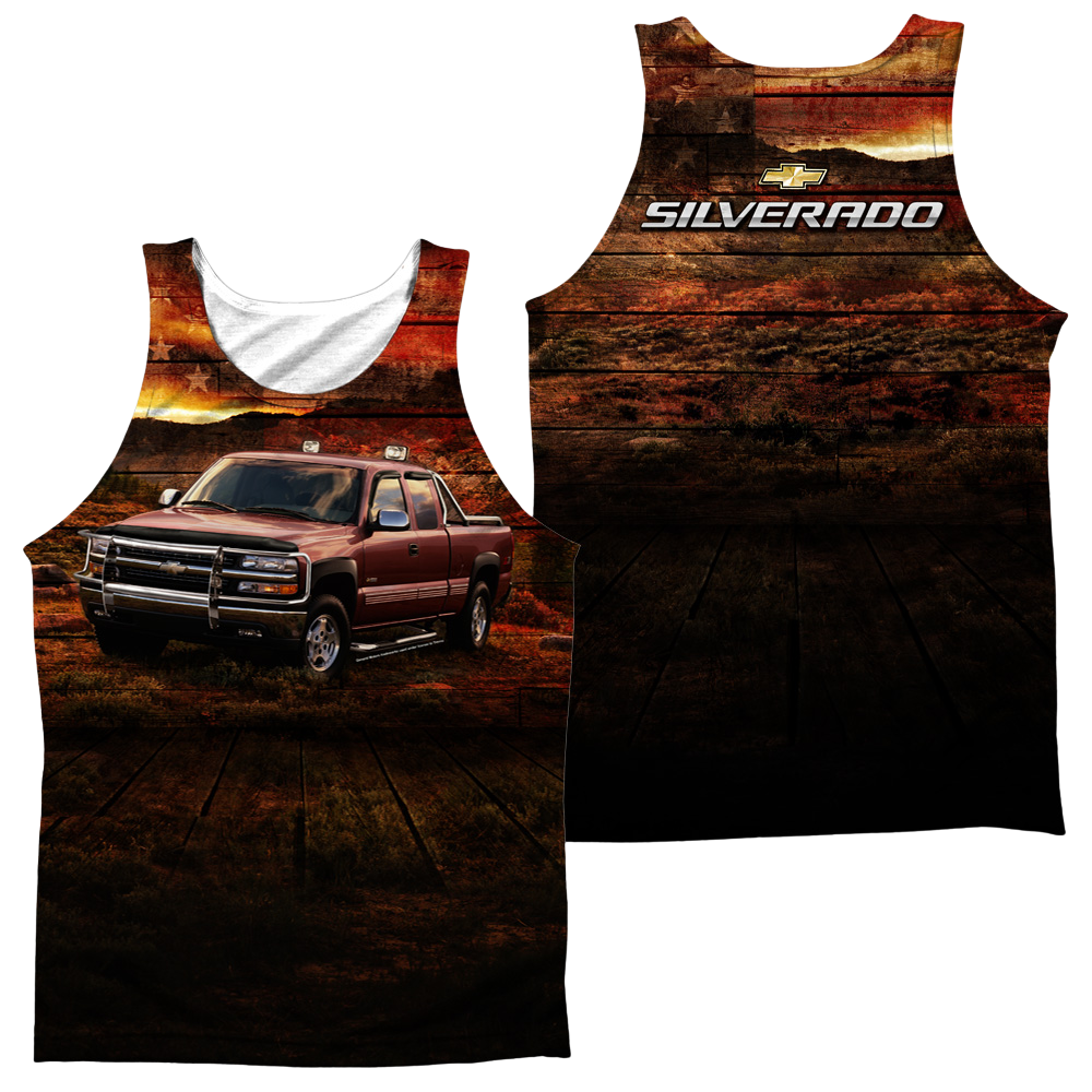 Chevrolet Silverado In The Mud Men's All Over Print Tank Men's All Over Print Tank Chevrolet