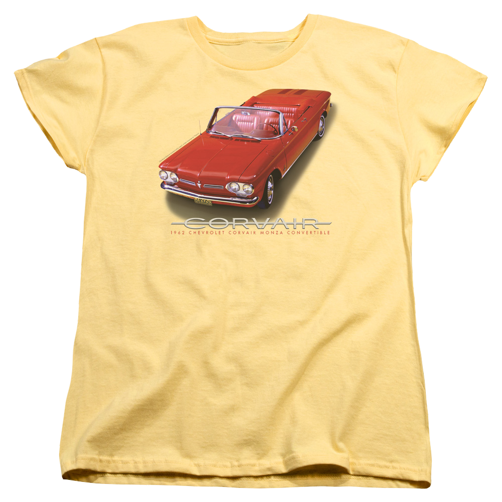 Chevrolet 62 Corvair Convertible - Women's T-Shirt Women's T-Shirt Chevrolet