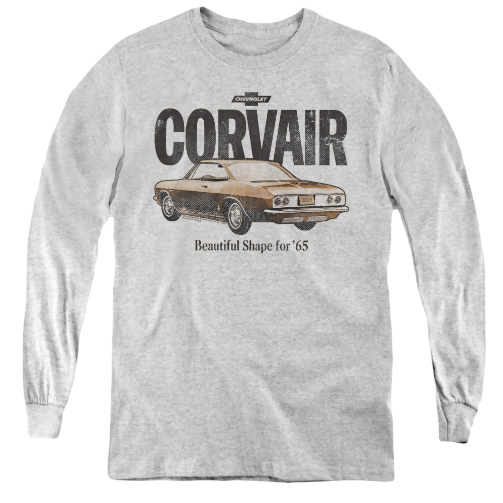 Chevrolet Retro Corvair - Youth Long Sleeve T-Shirt Youth Long Sleeve T-Shirt Chevrolet