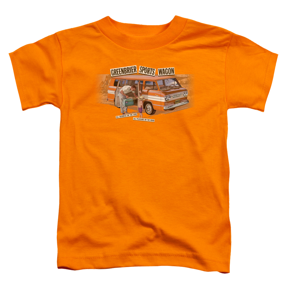 Chevrolet Greenbrier Corvair Sport Wagon - Toddler T-Shirt Toddler T-Shirt Chevrolet