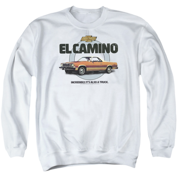Chevrolet Also A Truck - Men's Crewneck Sweatshirt Men's Crewneck Sweatshirt Chevrolet