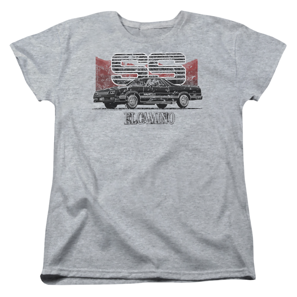 Chevrolet El Camino Ss Mountains - Women's T-Shirt Women's T-Shirt Chevrolet