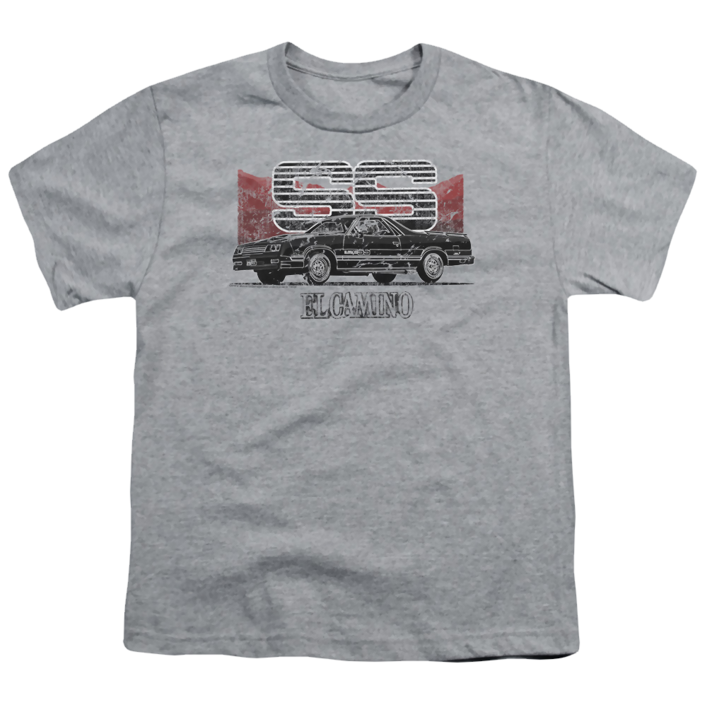 Chevrolet El Camino Ss Mountains - Youth T-Shirt (Ages 8-12) Youth T-Shirt (Ages 8-12) Chevrolet