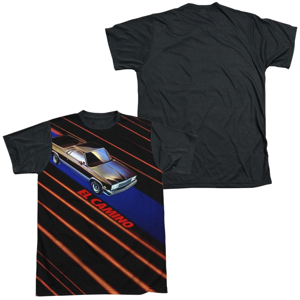 Chevrolet Laser Camino - Men's Black Back T-Shirt Men's Black Back T-Shirt Chevrolet