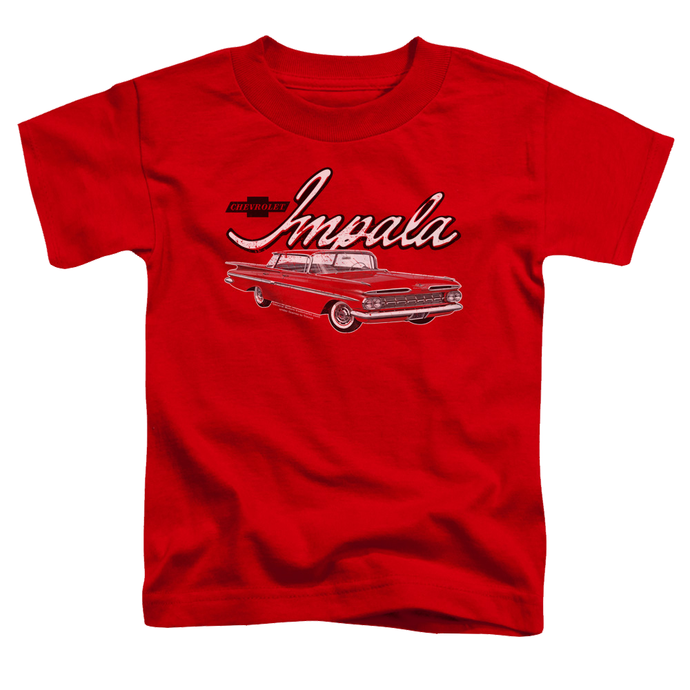 Chevrolet Classic Impala - Kid's T-Shirt (Ages 4-7) Kid's T-Shirt (Ages 4-7) Chevrolet