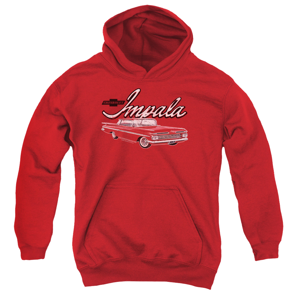 Chevrolet Classic Impala - Youth Hoodie (Ages 8-12) Youth Hoodie (Ages 8-12) Chevrolet