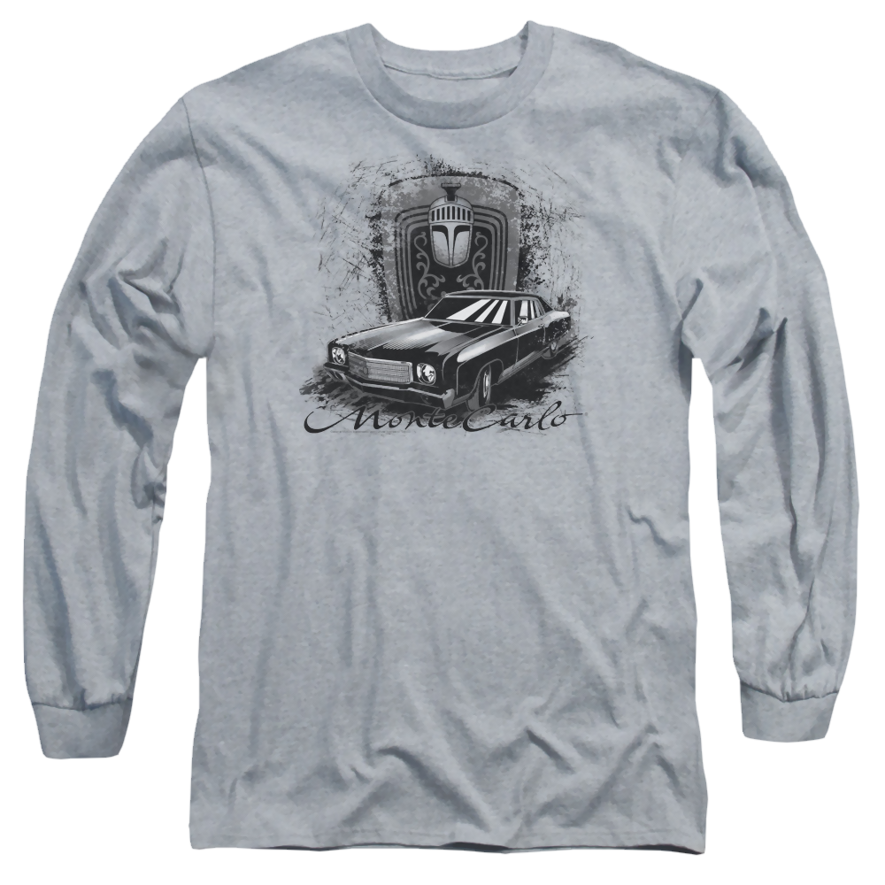 Chevrolet Monte Carlo Drawing - Men's Long Sleeve T-Shirt Men's Long Sleeve T-Shirt Chevrolet