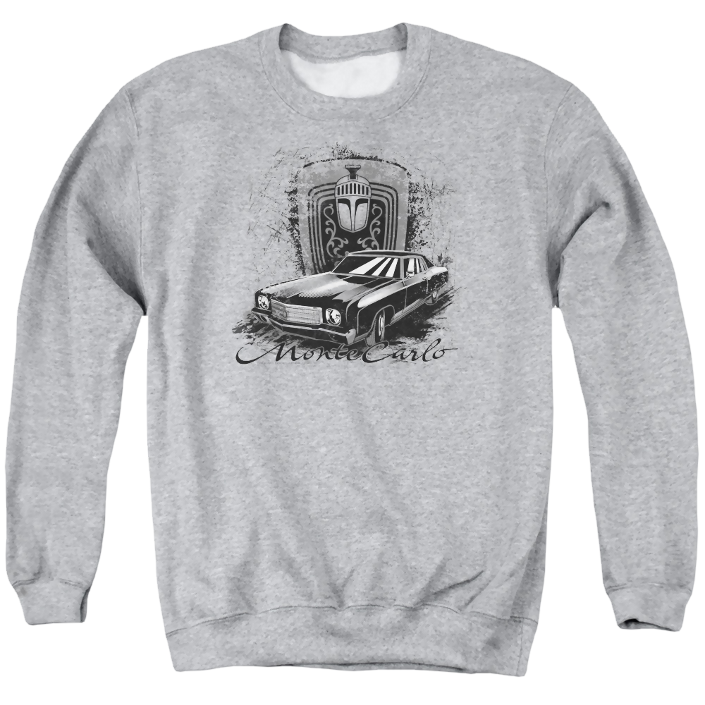 Chevrolet Monte Carlo Drawing - Men's Crewneck Sweatshirt Men's Crewneck Sweatshirt Chevrolet