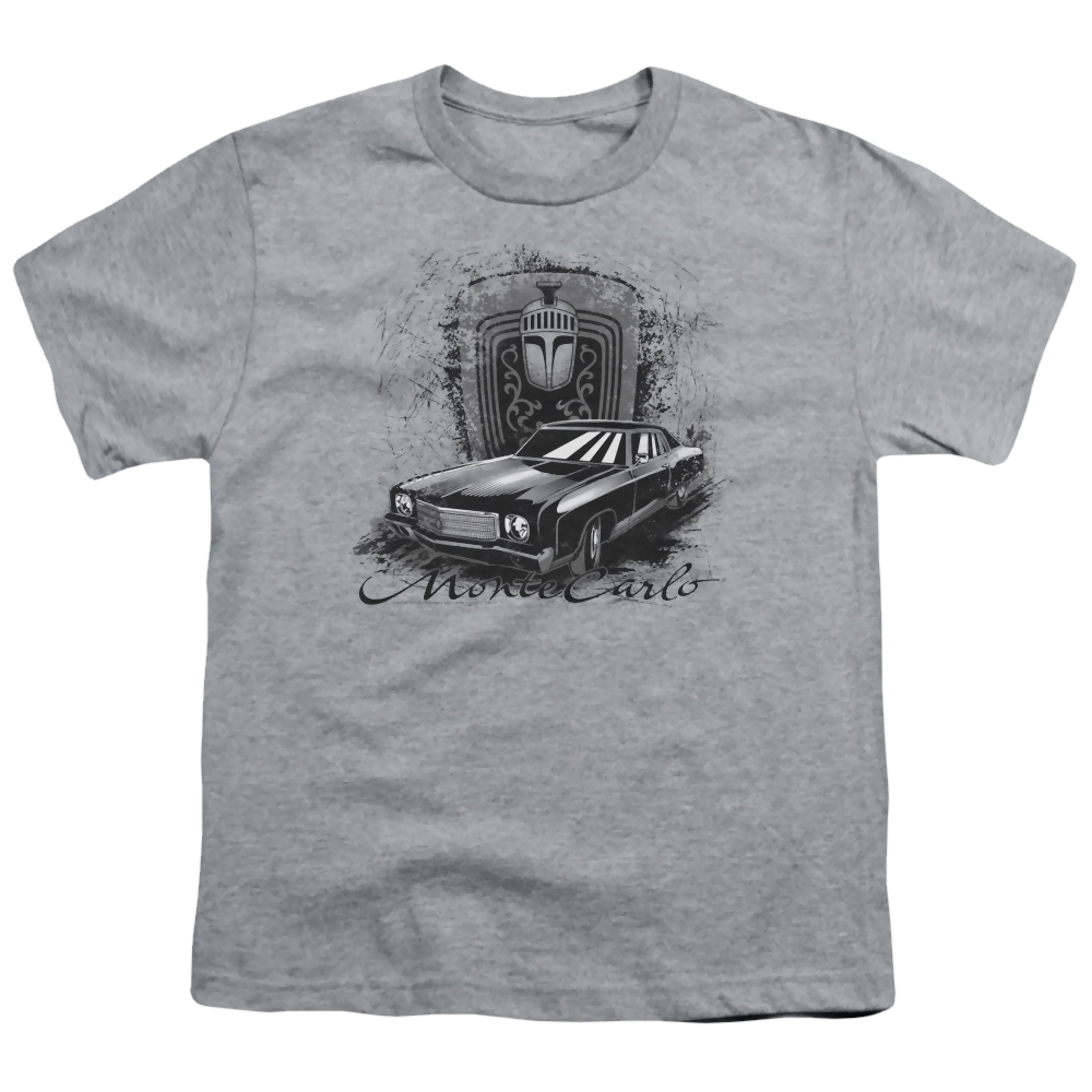 Chevrolet Monte Carlo Drawing - Youth T-Shirt (Ages 8-12) Youth T-Shirt (Ages 8-12) Chevrolet
