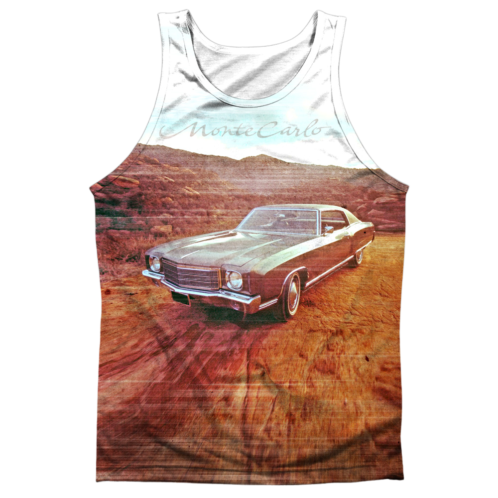 Chevy - Monte Carlo Old Photo Adult Tank Top Men's All Over Print Tank Chevrolet