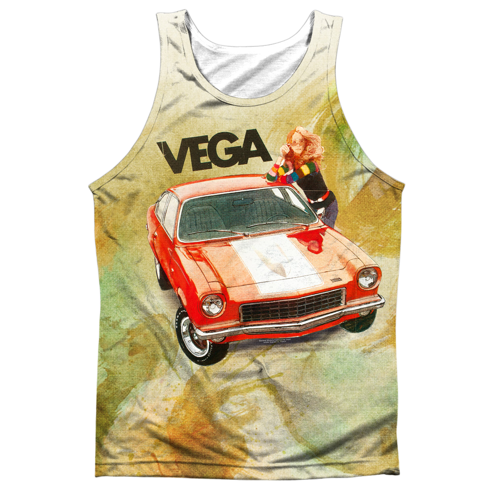 Chevy - Vega Watercolor Adult Tank Top Men's All Over Print Tank Chevrolet