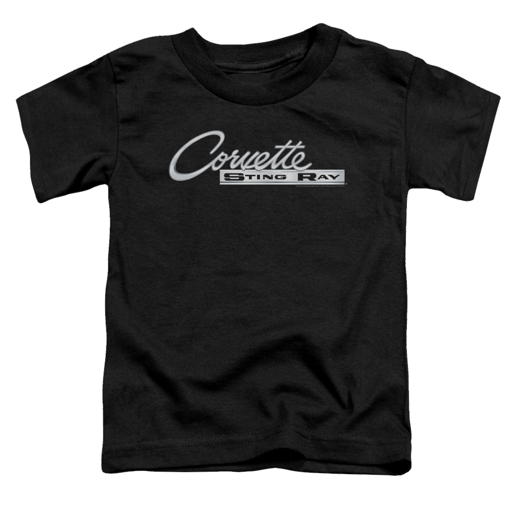 Chevrolet Chrome Stingray Logo - Toddler T-Shirt Toddler T-Shirt Chevrolet