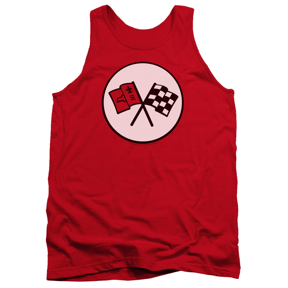 Chevrolet 2nd Gen Vette Logo Men's Tank Men's Tank Chevrolet
