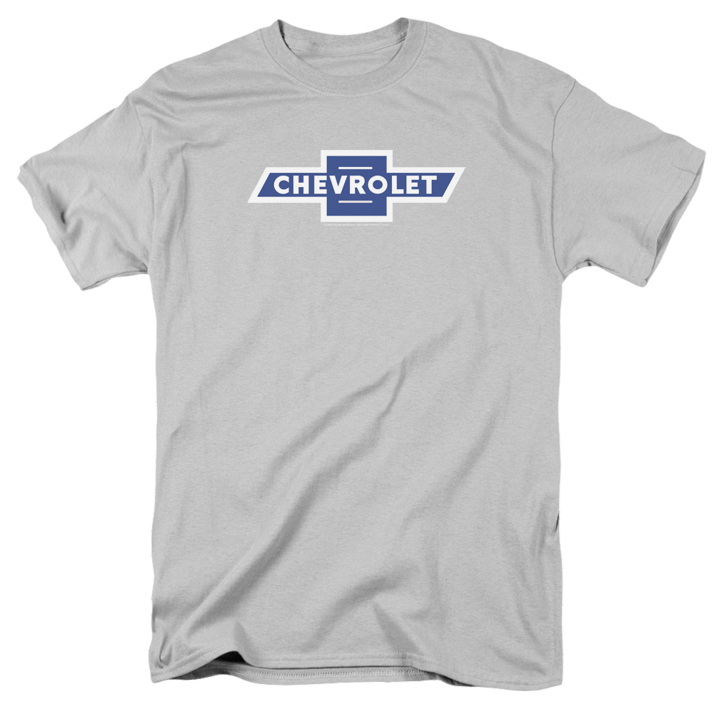 Chevrolet Vintage White Border Bowtie - Men's Regular Fit T-Shirt Men's Regular Fit T-Shirt Chevrolet