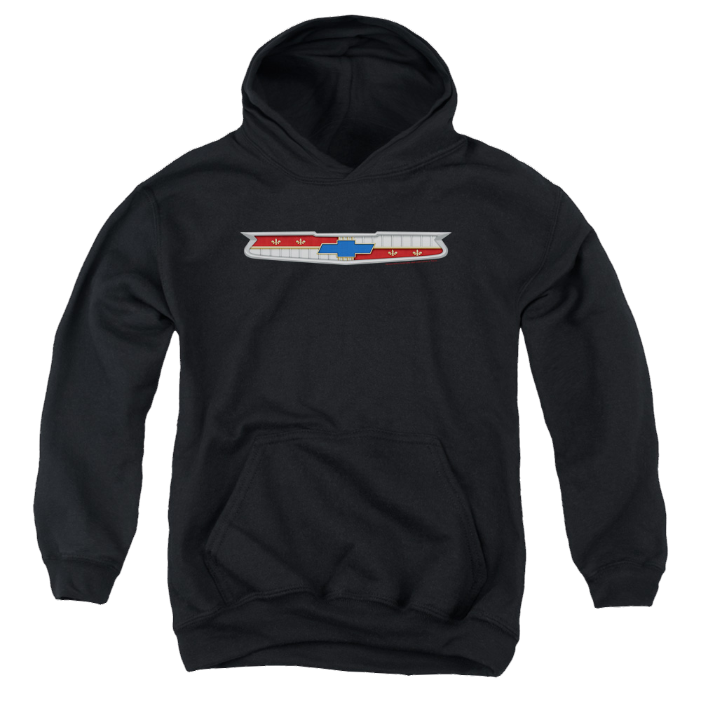 Chevrolet 56 Bel Air Emblem - Youth Hoodie (Ages 8-12) Youth Hoodie (Ages 8-12) Chevrolet