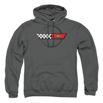 Chevrolet 4th Gen Vette Logo - Pullover Hoodie Pullover Hoodie Chevrolet