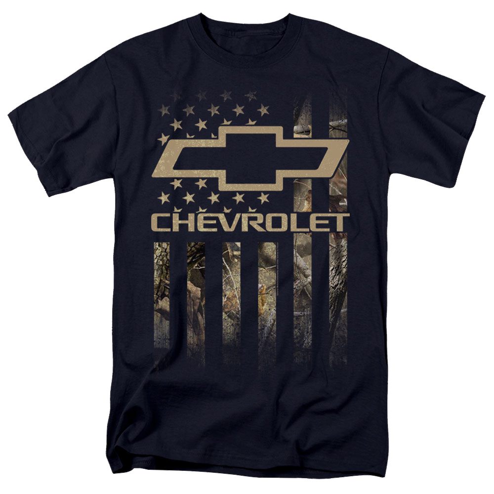 Chevrolet Camo Flag - Men's Regular Fit T-Shirt Men's Regular Fit T-Shirt Chevrolet