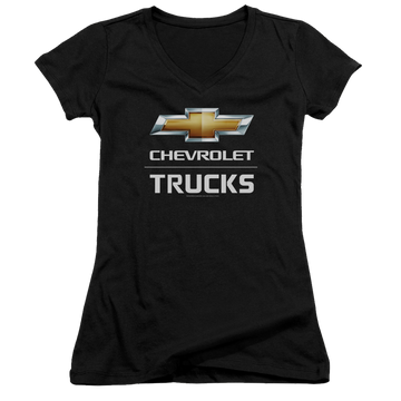 Chevrolet Trucks - Juniors V-Neck T-Shirt Juniors V-Neck T-Shirt Chevrolet