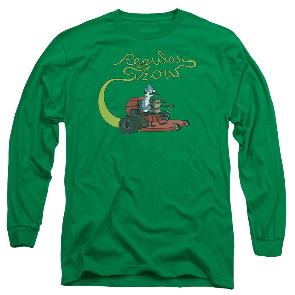 Regular Show Mower Men's Long Sleeve T-Shirt Men's Long Sleeve T-Shirt The Regular Show