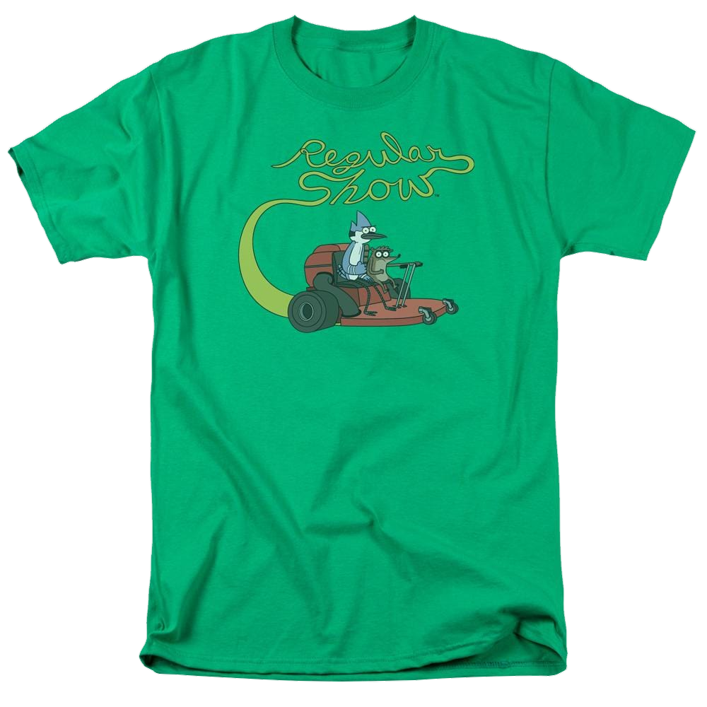 Regular Show Mower Men's Regular Fit T-Shirt Men's Regular Fit T-Shirt The Regular Show