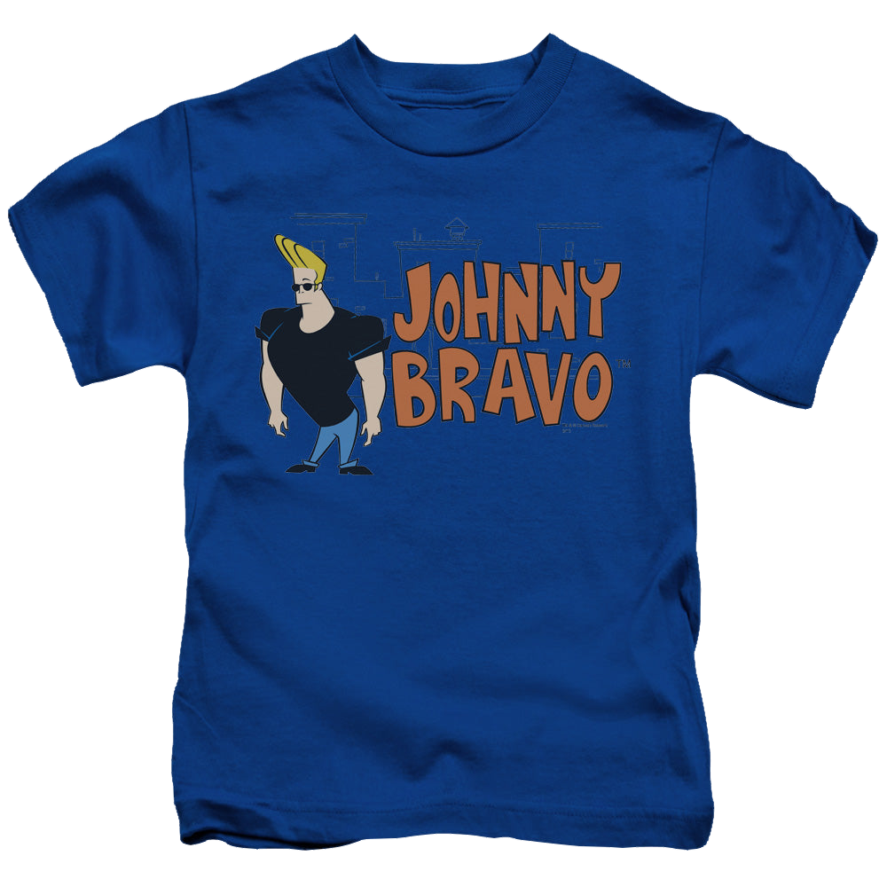 Johnny Bravo Johnny Logo - Kid's T-Shirt Kid's T-Shirt (Ages 4-7) Johnny Bravo