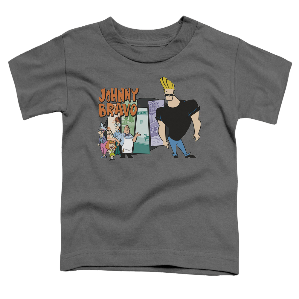 Johnny Bravo Johnny & Friends - Kid's T-Shirt Kid's T-Shirt (Ages 4-7) Johnny Bravo