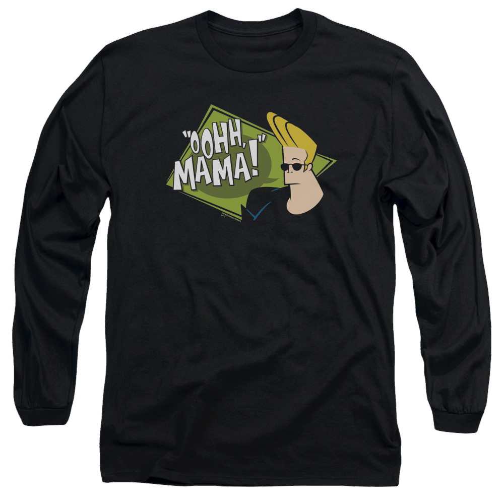 Johnny Bravo Oohh Mama Men's Long Sleeve T-Shirt Men's Long Sleeve T-Shirt Johnny Bravo