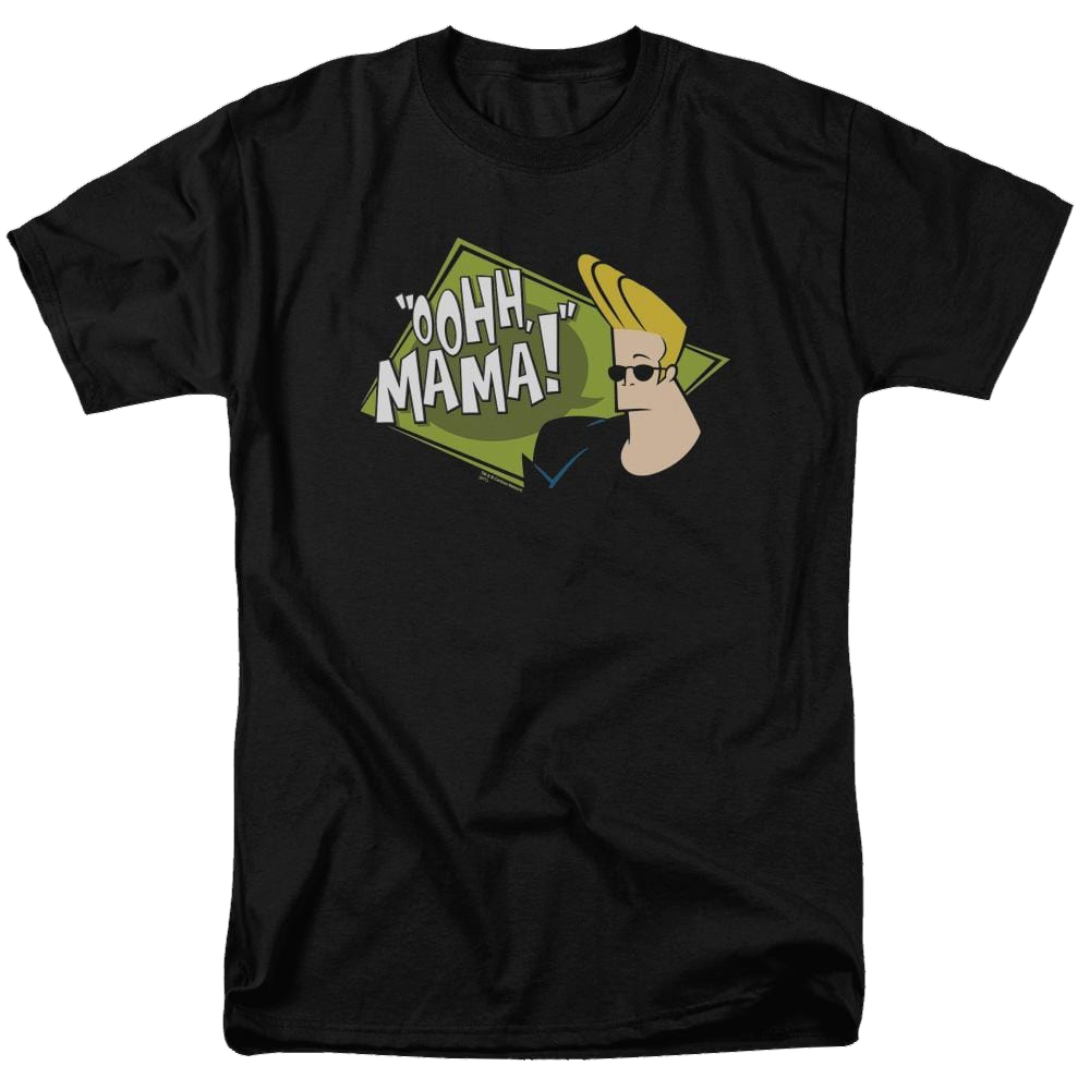 Johnny Bravo Oohh Mama Men's Regular Fit T-Shirt Men's Regular Fit T-Shirt Johnny Bravo