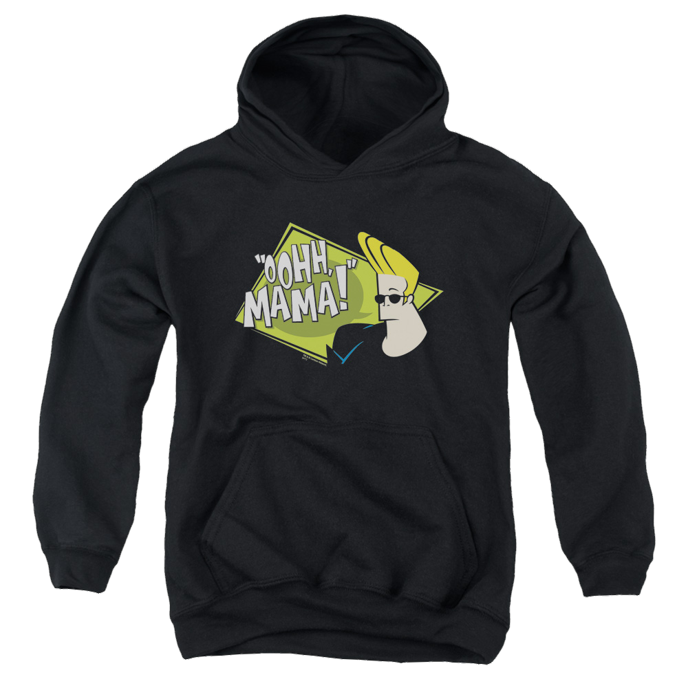 Johnny Bravo Oohh Mama - Youth Hoodie Youth Hoodie (Ages 8-12) Johnny Bravo