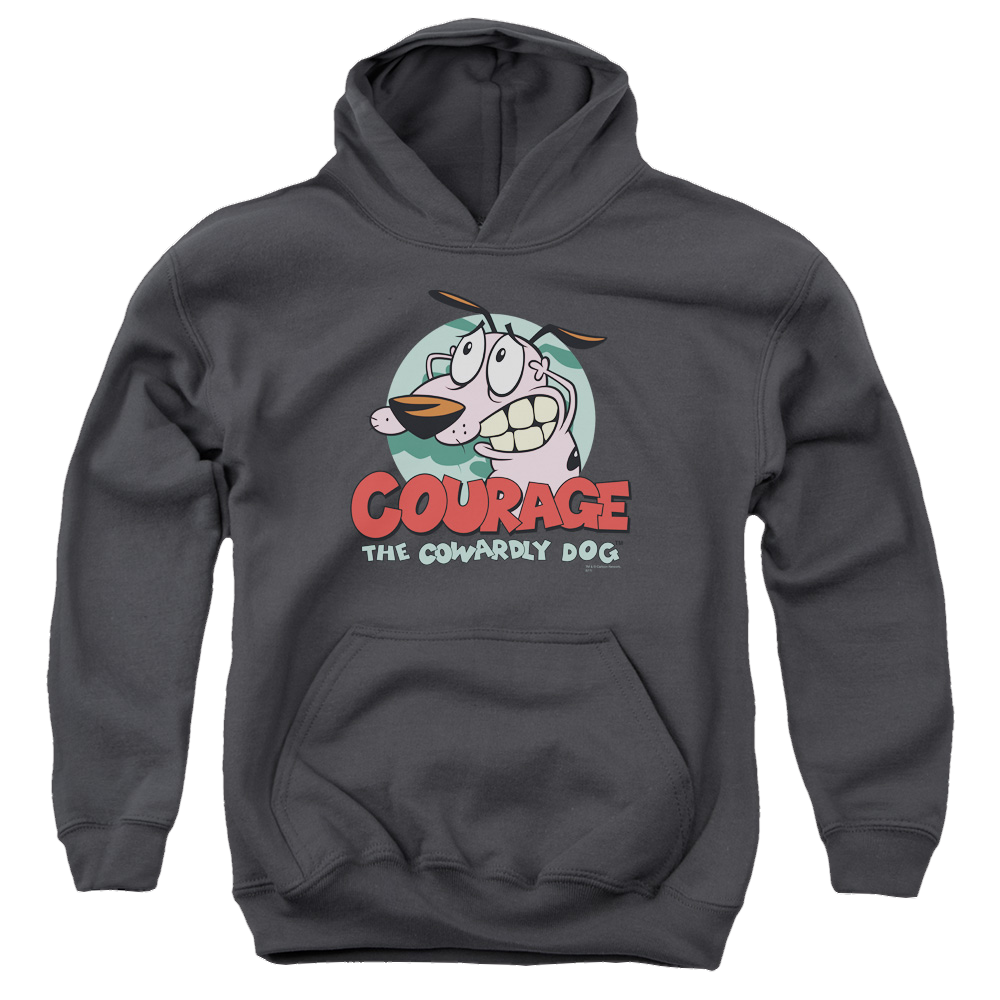 Courage the Cowardly Dog Courage - Youth Hoodie Youth Hoodie (Ages 8-12) Courage the Cowardly Dog