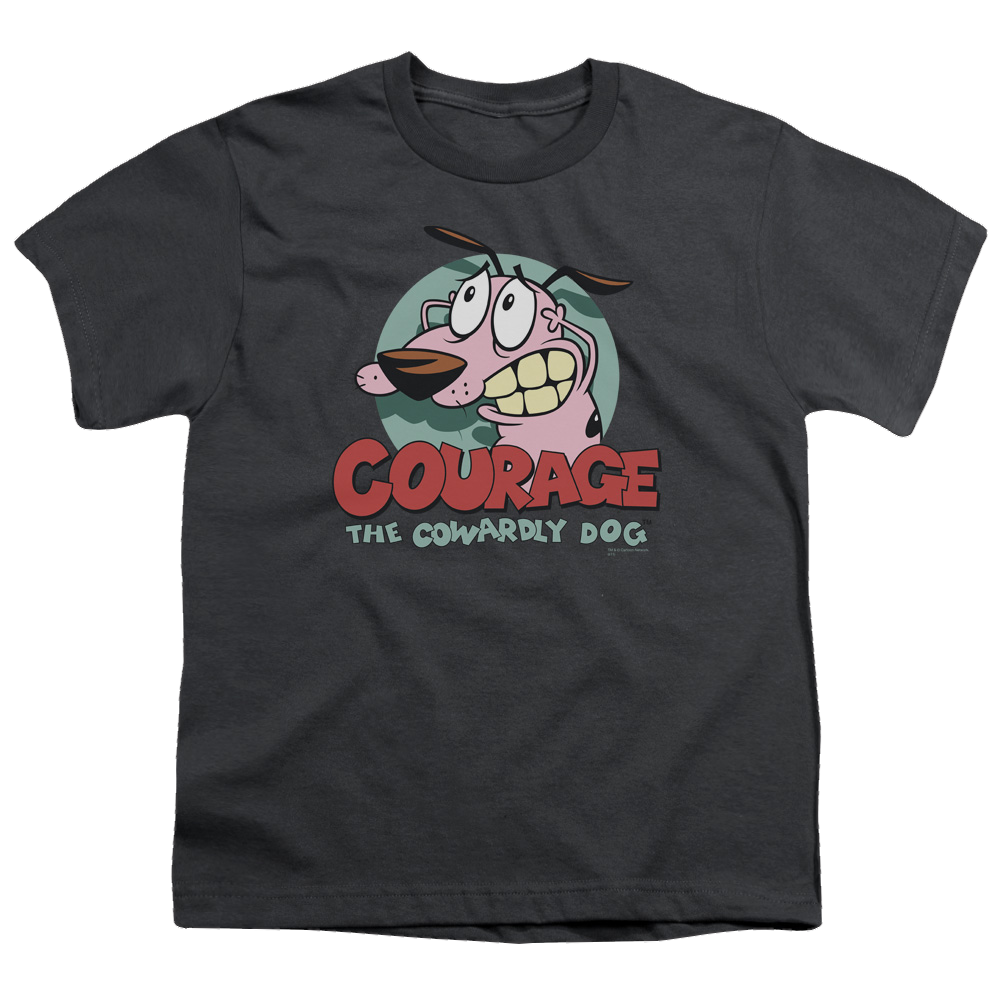 Courage the Cowardly Dog Courage - Youth T-Shirt Youth T-Shirt (Ages 8-12) Courage the Cowardly Dog