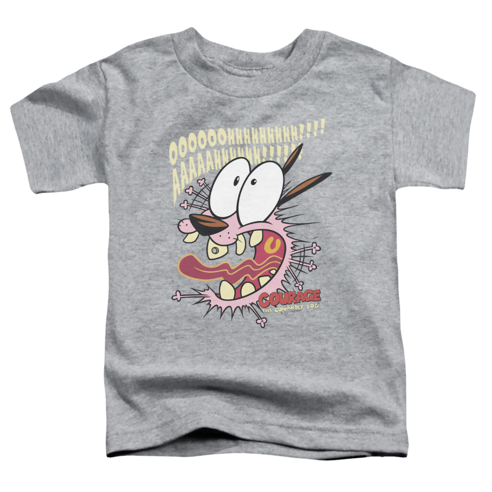 Courage the Cowardly Dog Scaredy Dog - Kid's T-Shirt Kid's T-Shirt (Ages 4-7) Courage the Cowardly Dog