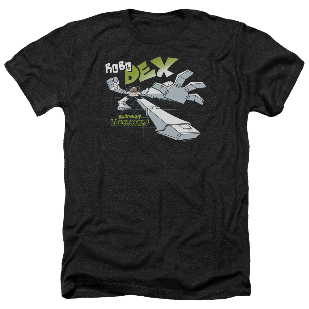 Dexter's Laboratory Robo Dex - Men's Heather T-Shirt Men's Heather T-Shirt Dexter's Laboratory