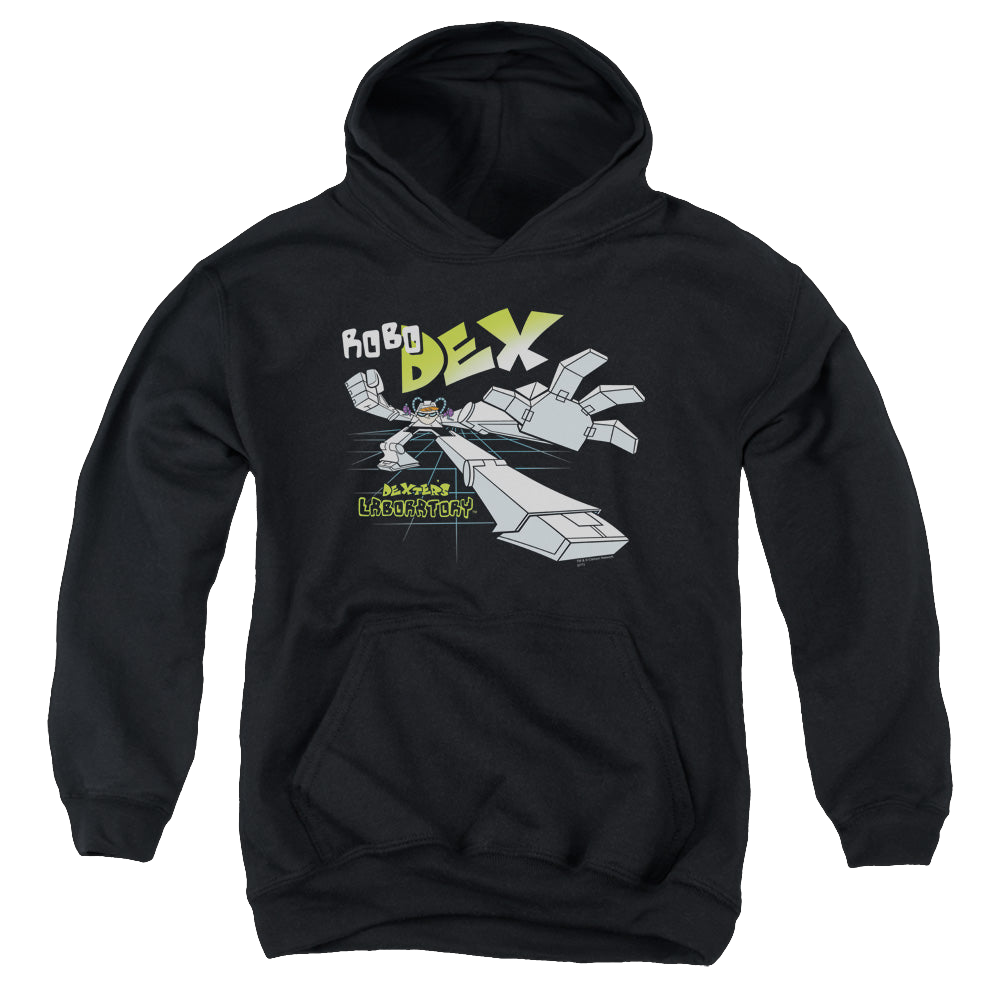Dexter's Laboratory Robo Dex - Youth Hoodie Youth Hoodie (Ages 8-12) Dexter's Laboratory