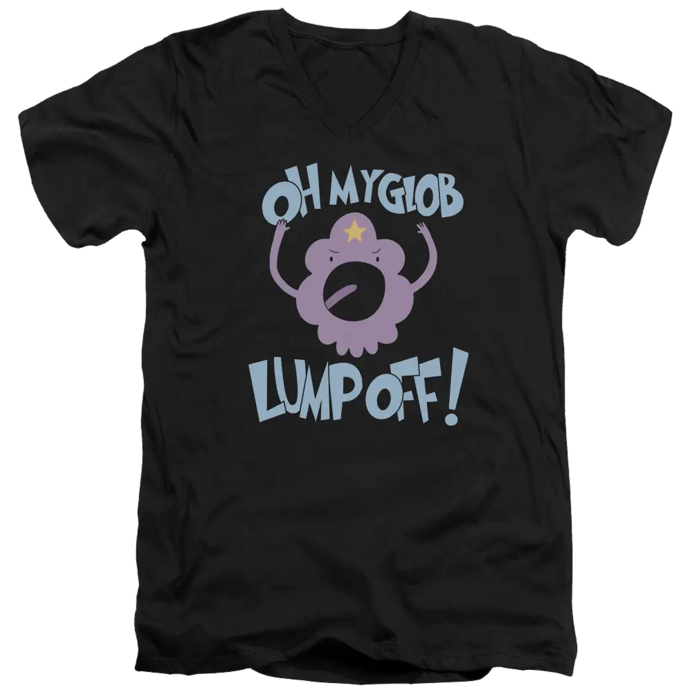 Adventure Time Lump Off - Men's V-Neck T-Shirt Adventure Time